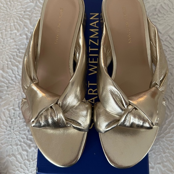 NWT Stuart Weitzman Vacay Block Slide - Picture 3 of 8